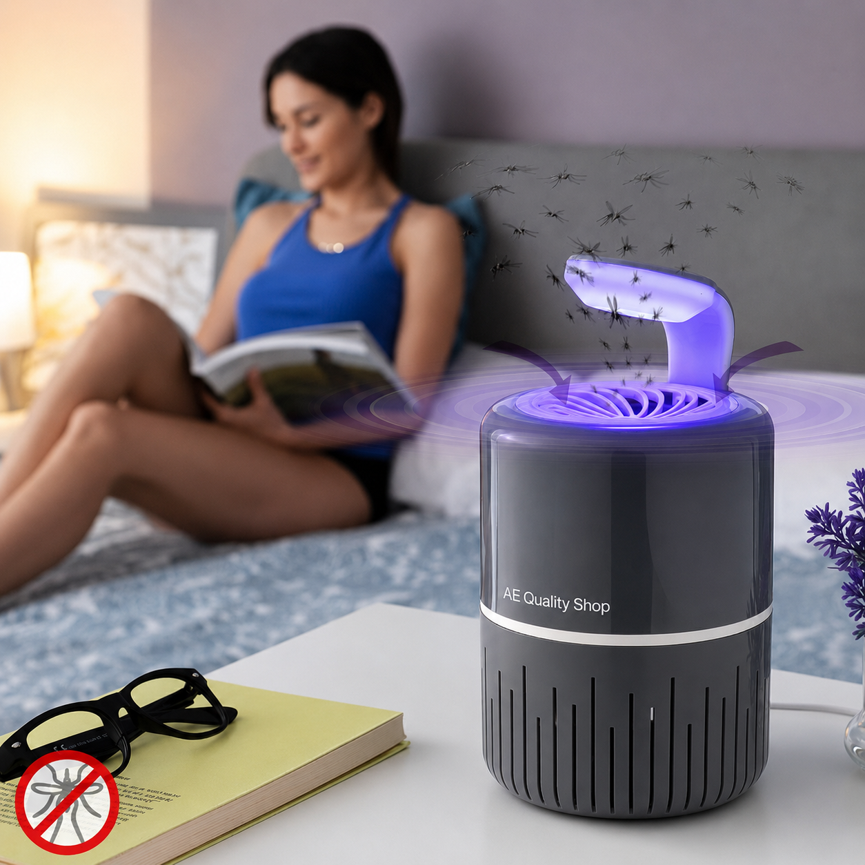 Lámpara Antimosquitos LED UV