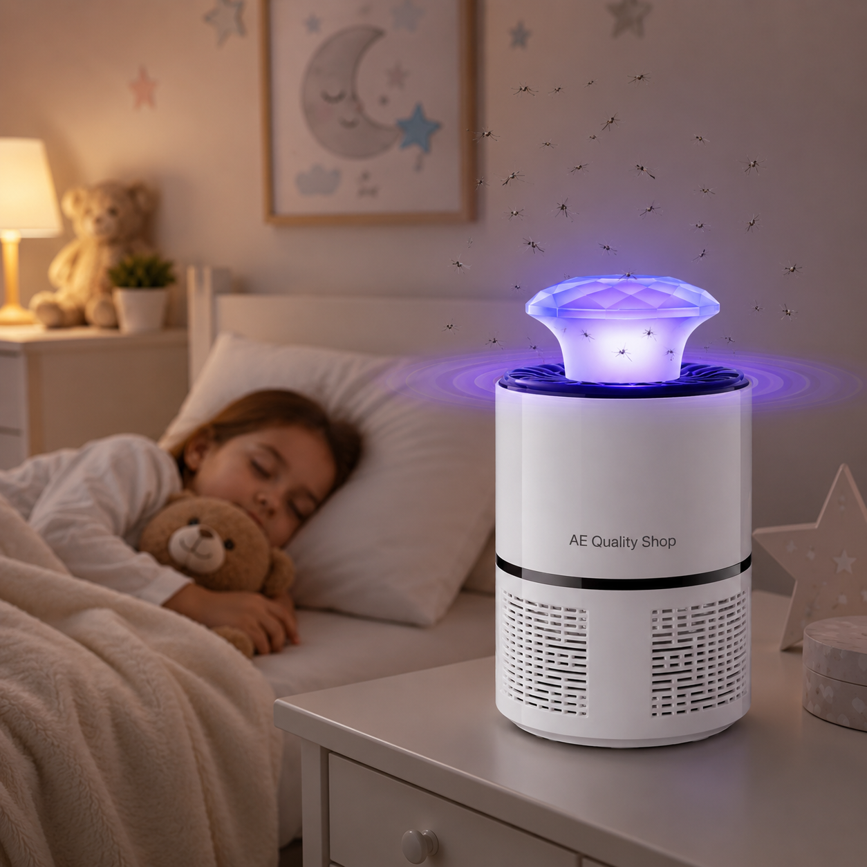 Lámpara Antimosquitos Eléctrica