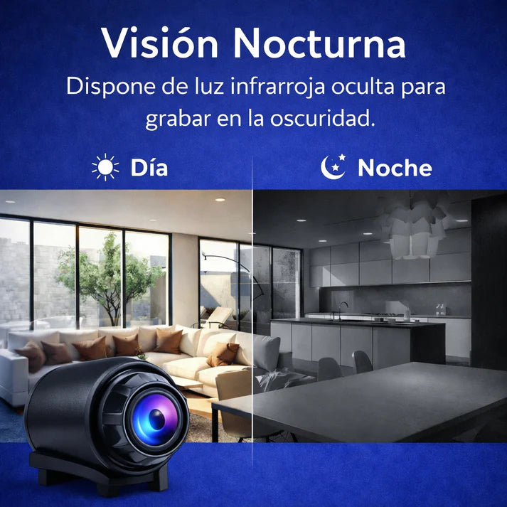 Mini Cámara Full HD 4K UltraVision™