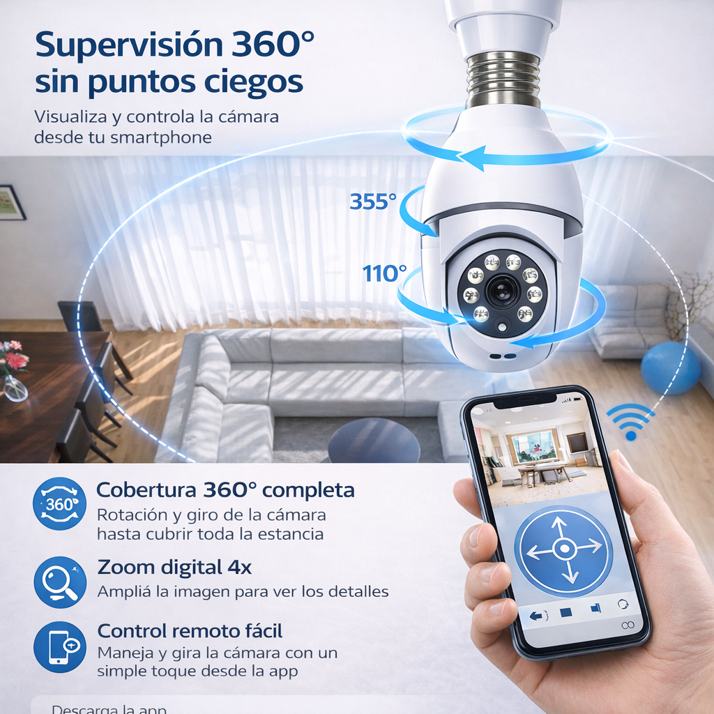 Cámara Bombilla HD Pro™